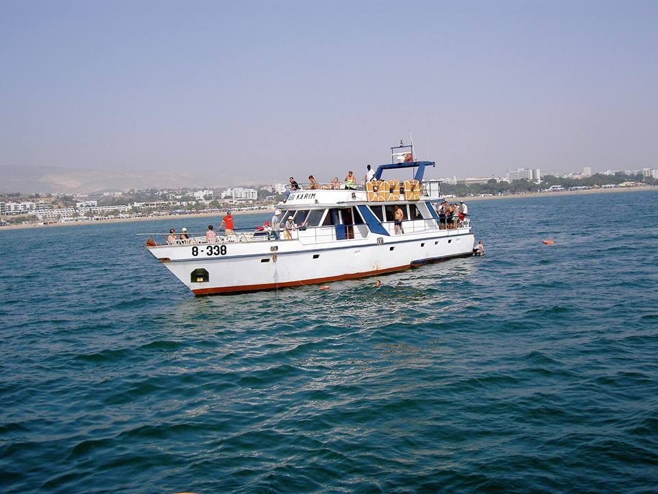 Excursion au bord de bateau à Agadir, Sortie en Mer Agadir